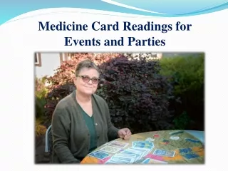 Medicine Card Readings for Events and Parties