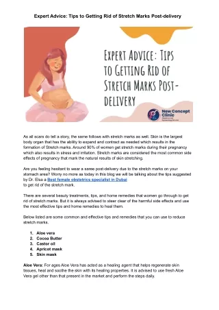 expert advice tips to getting rid of stretch