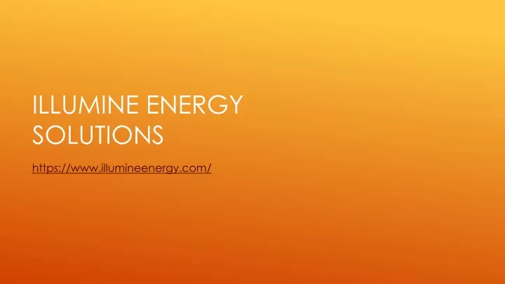 illumine energy solutions