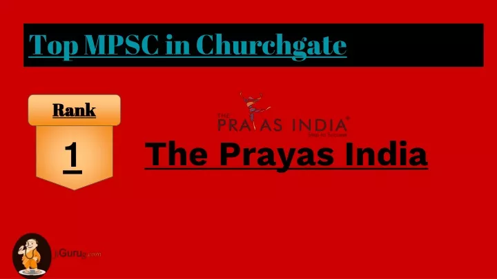 top mpsc in churchgate