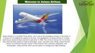 Asiana Airlines Manage Booking