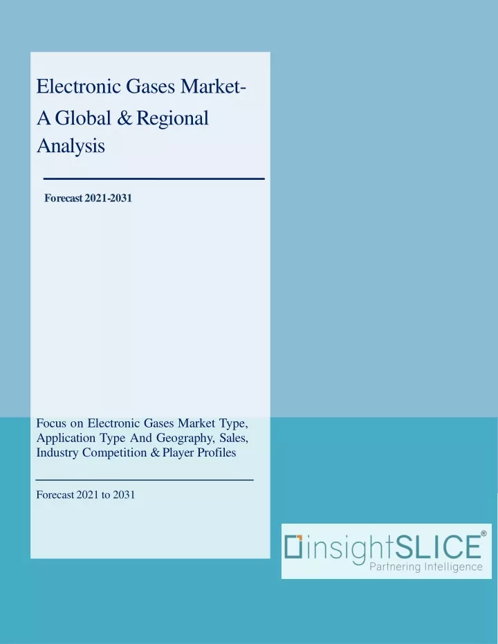 electronic gases market