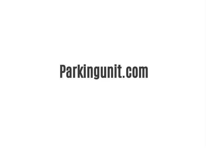 parkingunit com