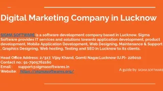 digital marketing company in lucknow