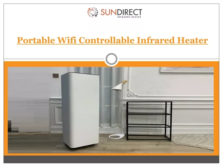 portable wifi controllable infrared heater