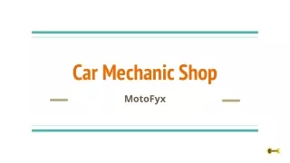 Car Mechanic Shop