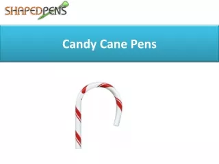 candy cane pens