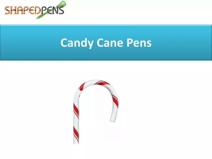 candy cane pens