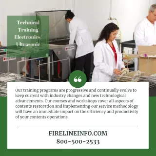 technical training electronics ultrasonic