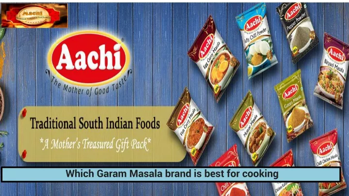 which garam masala brand is best for cooking