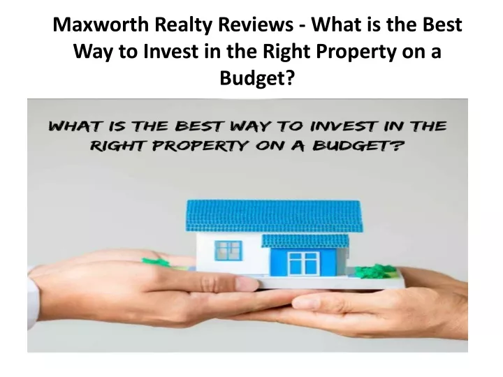 maxworth realty reviews what is the best