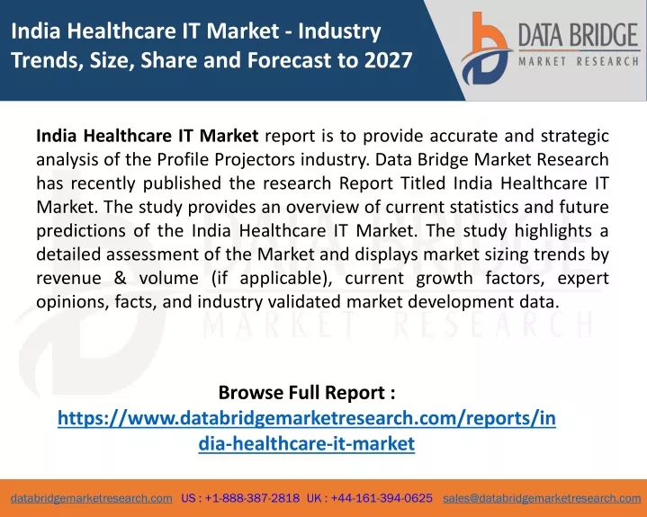 india healthcare it market industry trends size