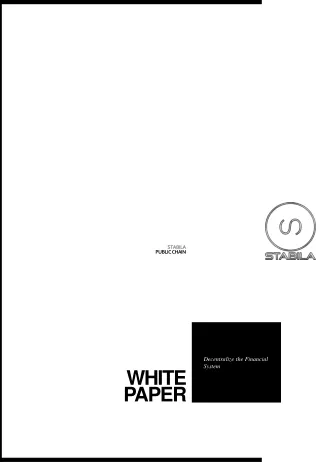 Stabila Whitepaper