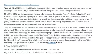 https www dope review com fearrless review what
