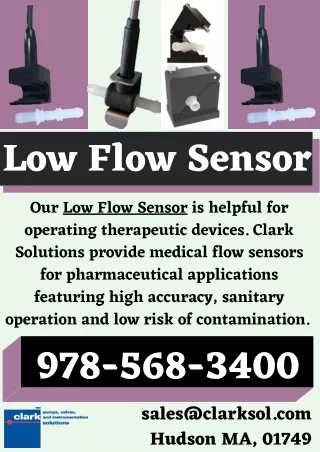 Low Flow Sensor