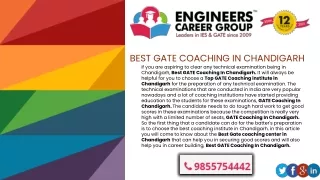 best gate coaching in chandigarh