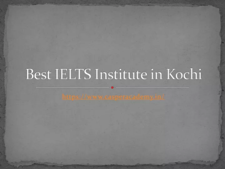 best ielts institute in kochi