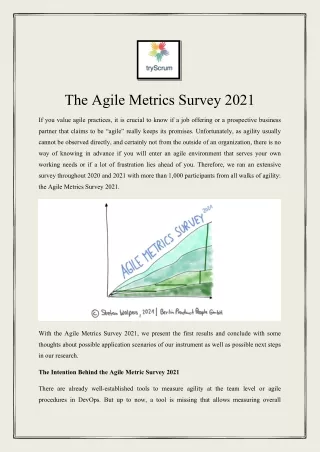 The Agile Metrics Survey 2021