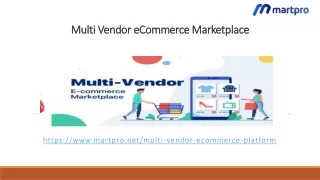 multi vendor ecommerce marketplace