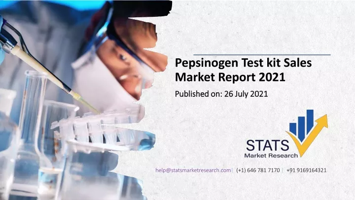 pepsinogen test kit sales market report 2021