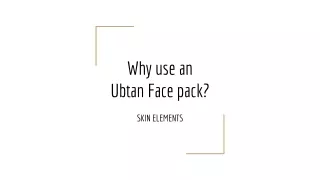 Ubtan Face pack For Natural Glow
