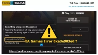 Xbox error 0xa3e903ed Support 1-888-840-1555, Fix Xbox error 0xa3e903ed.