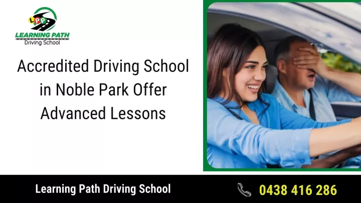 accredited driving school in noble park offer