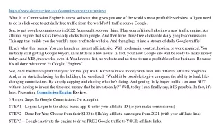 https www dope review com commission engine