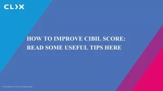 how to improve cibil score read some useful tips
