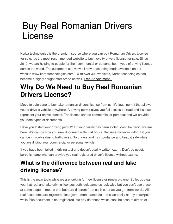 buy real romanian drivers license