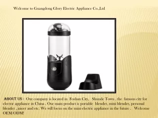 cup blender, portable blender