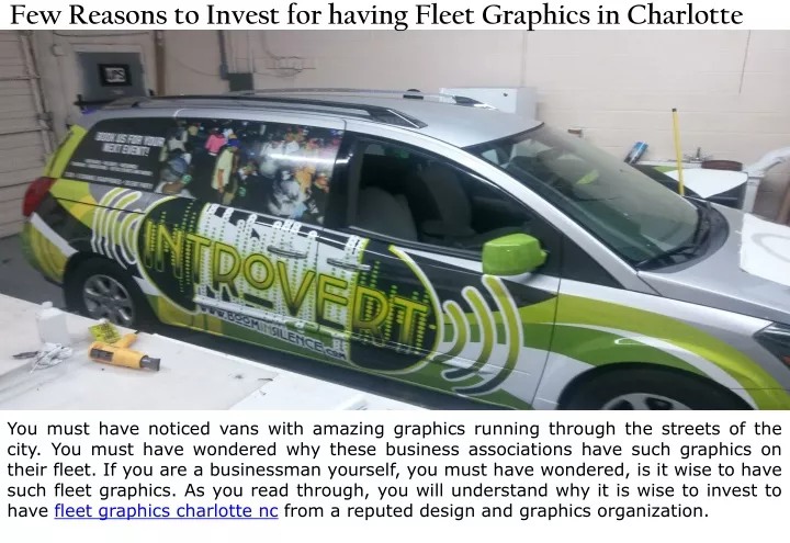 few reasons to invest for having fleet graphics