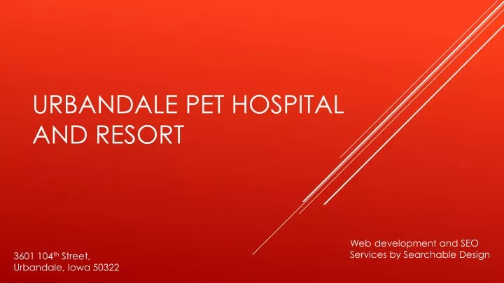 urbandale pet hospital and resort