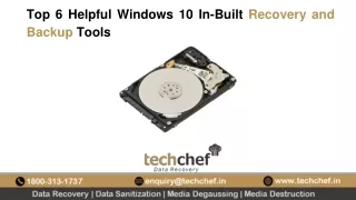 We share the list of nine in-built windows tools that facilitate backup