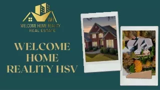 Find Best Real Estate Agent in Alabama | Welcome Home Realty Hsv