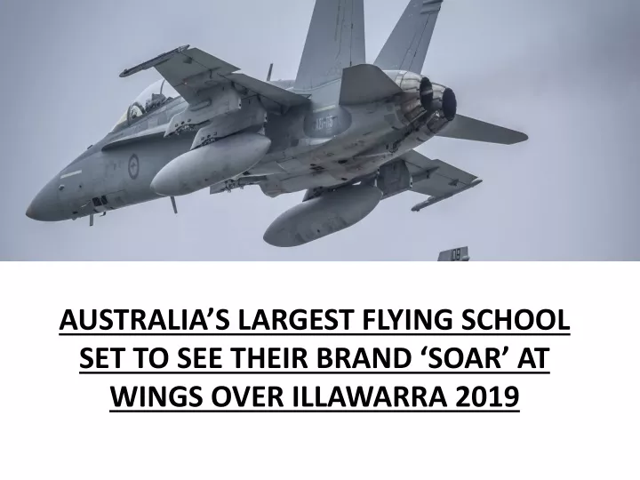 australia s largest flying school