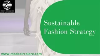 sustainable fashion strategy