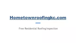 When Should a Residential Roofing Inspection Be Scheduled?