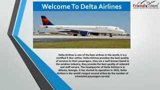 Delta Airlines Manage Booking