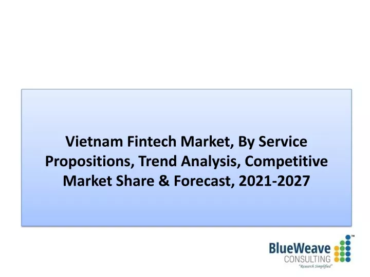 vietnam fintech market by service propositions