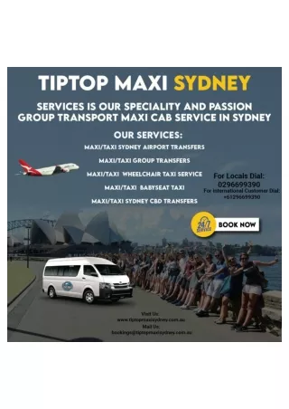 Maxi Sydney Booking