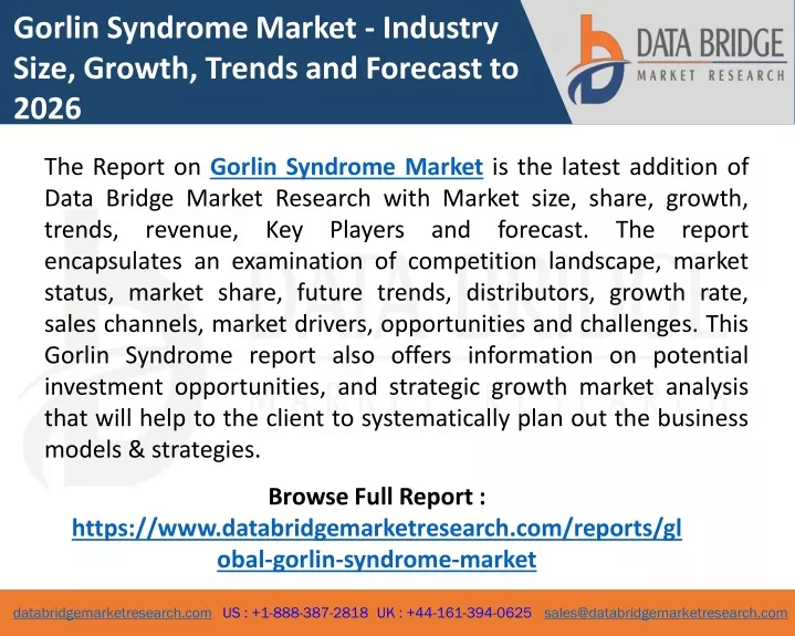 gorlin syndrome market industry size growth
