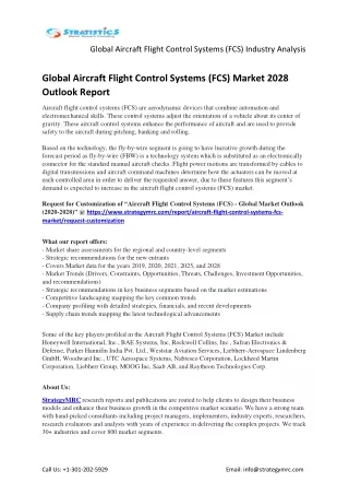 global aircraft flight control systems