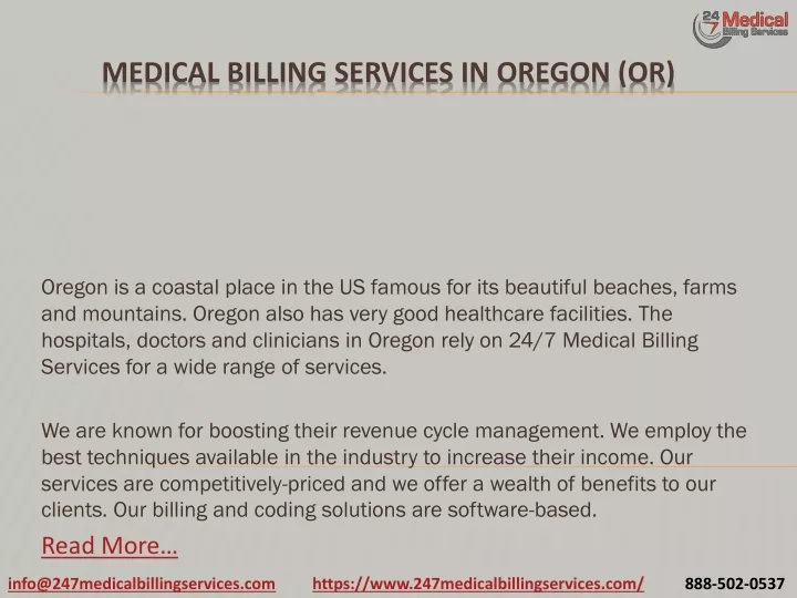 medical billing services in oregon or