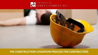 The Construction Litigation Process for Contractors