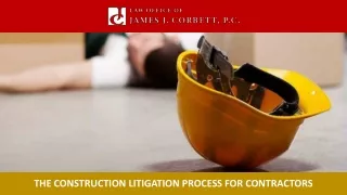 the construction litigation process