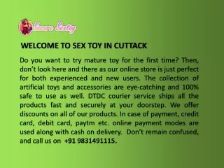 Sex Toys In Cuttack | Securesextoy | Call 9831491115