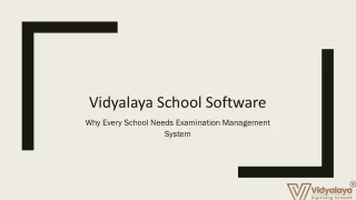 vidyalaya school software