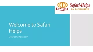 Acquire Travel Agency Marketing at Safari Helps