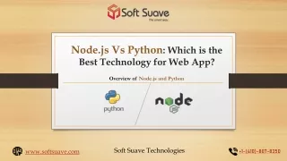 node js vs python which is the best technology